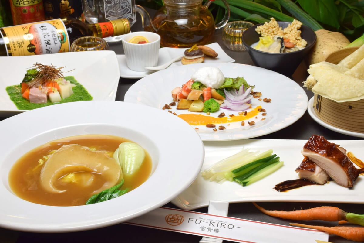 冬のふかひれ姿煮コース